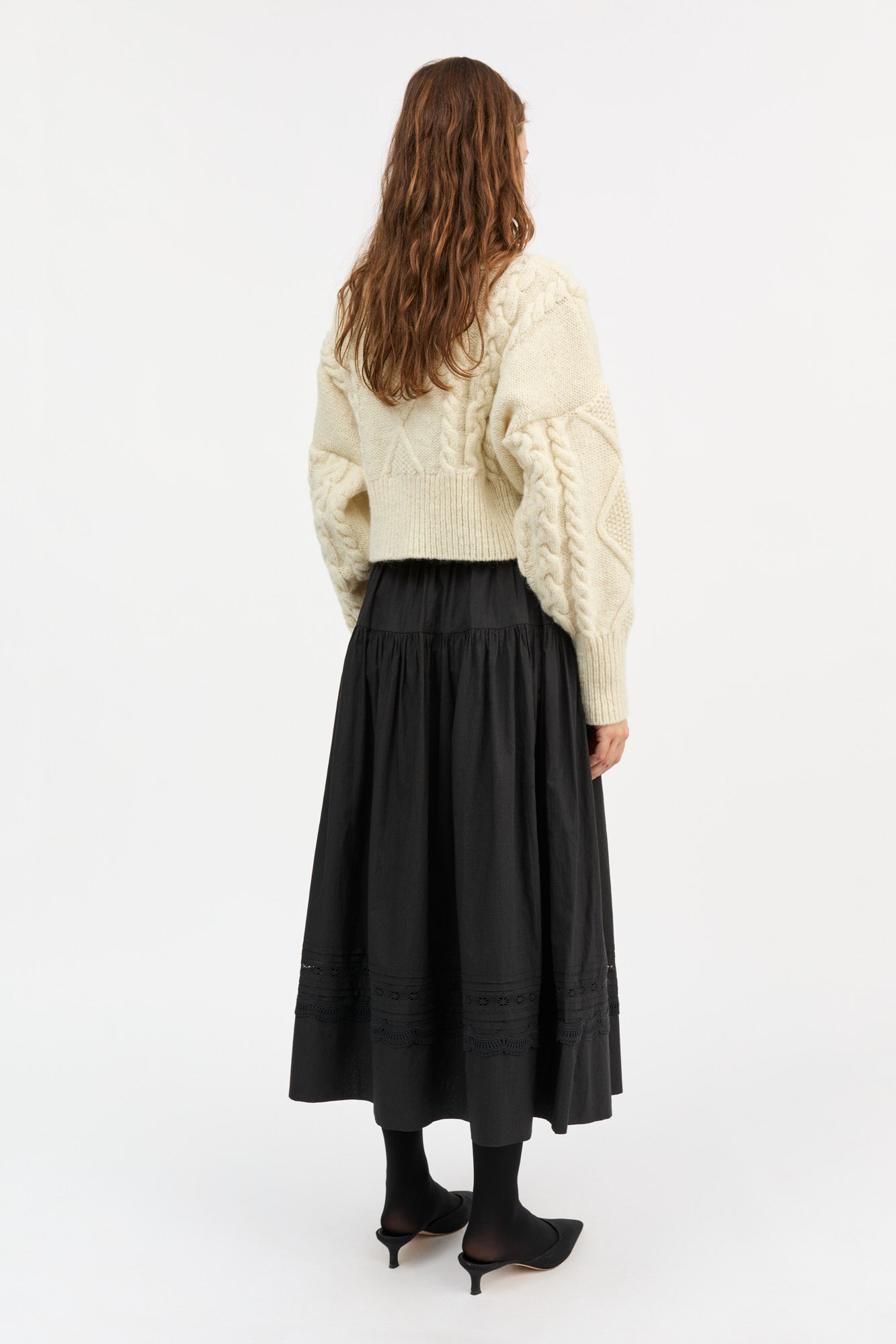 Skall Studio Leaf skirt Skirt Black